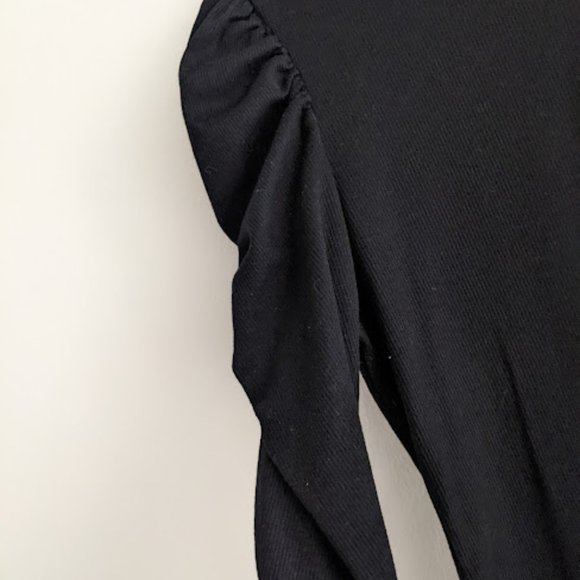 Shein Black Long Sleeved Shirt Size XL - Picture 6 of 8